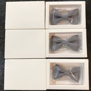 Boys clip on bow ties